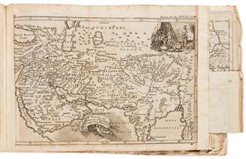 (ROMAN EMPIRE.) Cepparuli, Francisco; engraver. Bound group of Italian-engraved maps and plates.